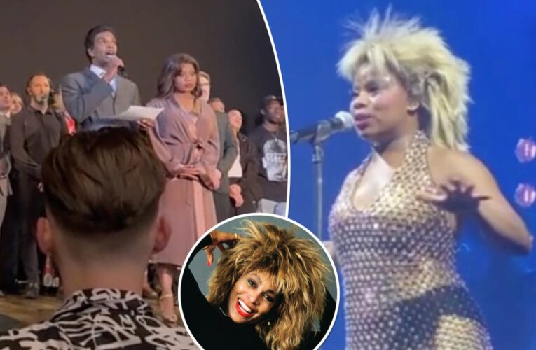 Devastating moment ‘Tina Turner Musical’ audience learns of legend’s death