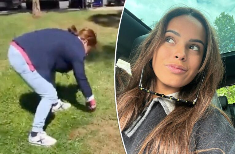 Rich influencer slammed for filming maid picking up dog poop