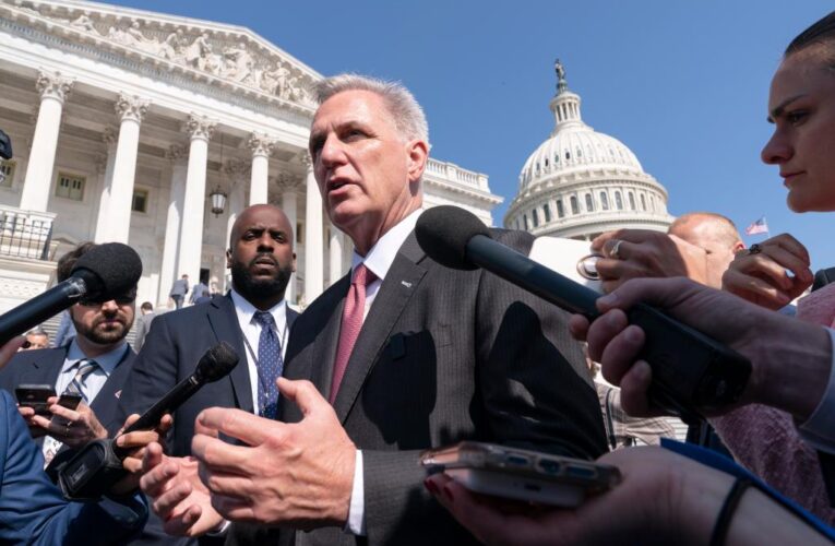 Kevin McCarthy says debt-limit deal ‘closer’ but ‘not today’