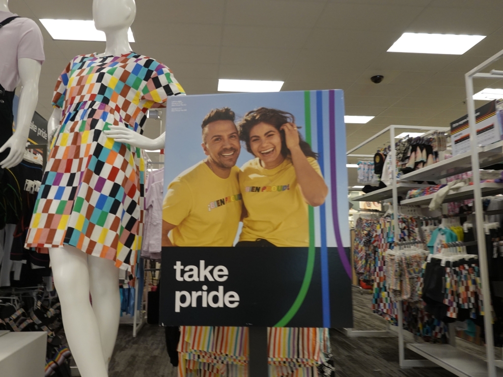 Target has since removed some items from its LGBTQ Pride Collection following threats and confrontations in some of its shops. 
