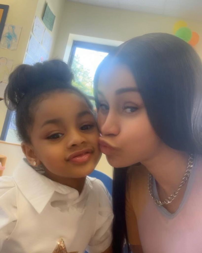 Cardi B's daughter, Kulture, is four years old. 