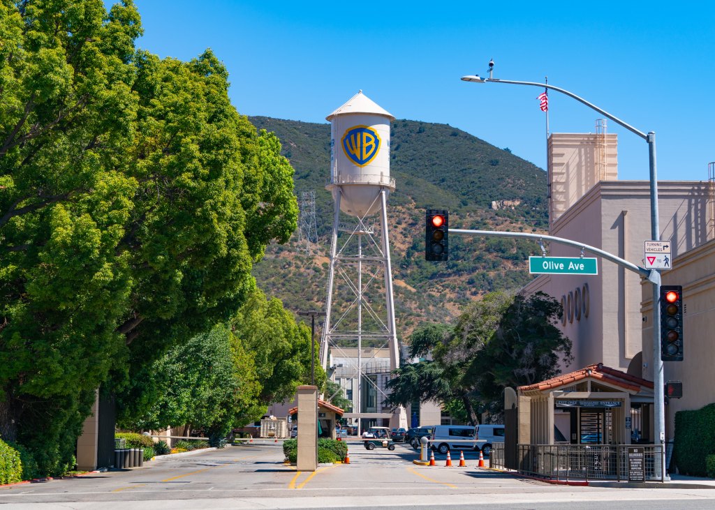 Warner Bros studio lot