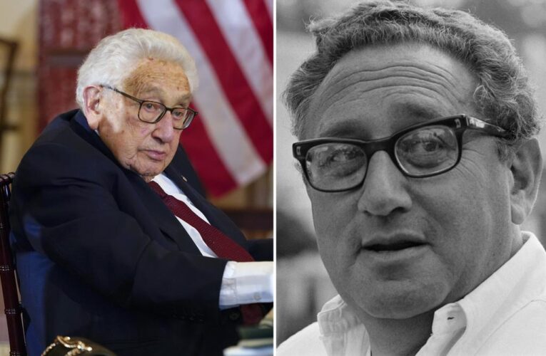 Former Secretary of State and top Nixon adviser Henry Kissinger turns 100
