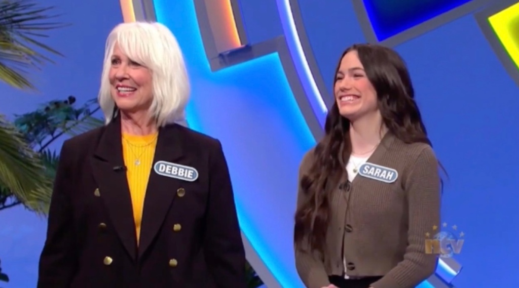 Debbie and her granddaughter — who appeared to be unsure this time — rang in with the wrong answer a second time claiming the answer to the puzzle was "catching a fish," only for Sajak to once again decline the answer. 