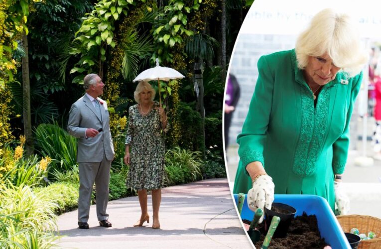 Queen Camilla reveals that she loves gardening — but ‘everything creaks and groans’