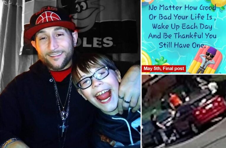 Maryland dad Christopher Wright shared final eerie Facebook image before he was killed defending son