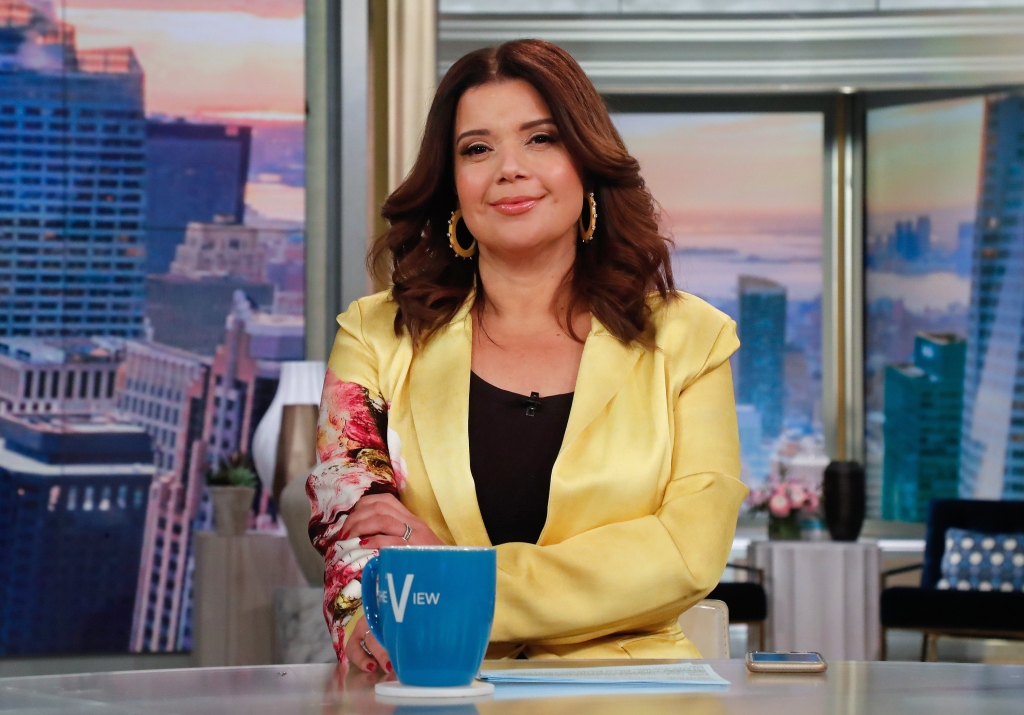 Navarro commutes between Miami and Manhattan for her role on "The View." 