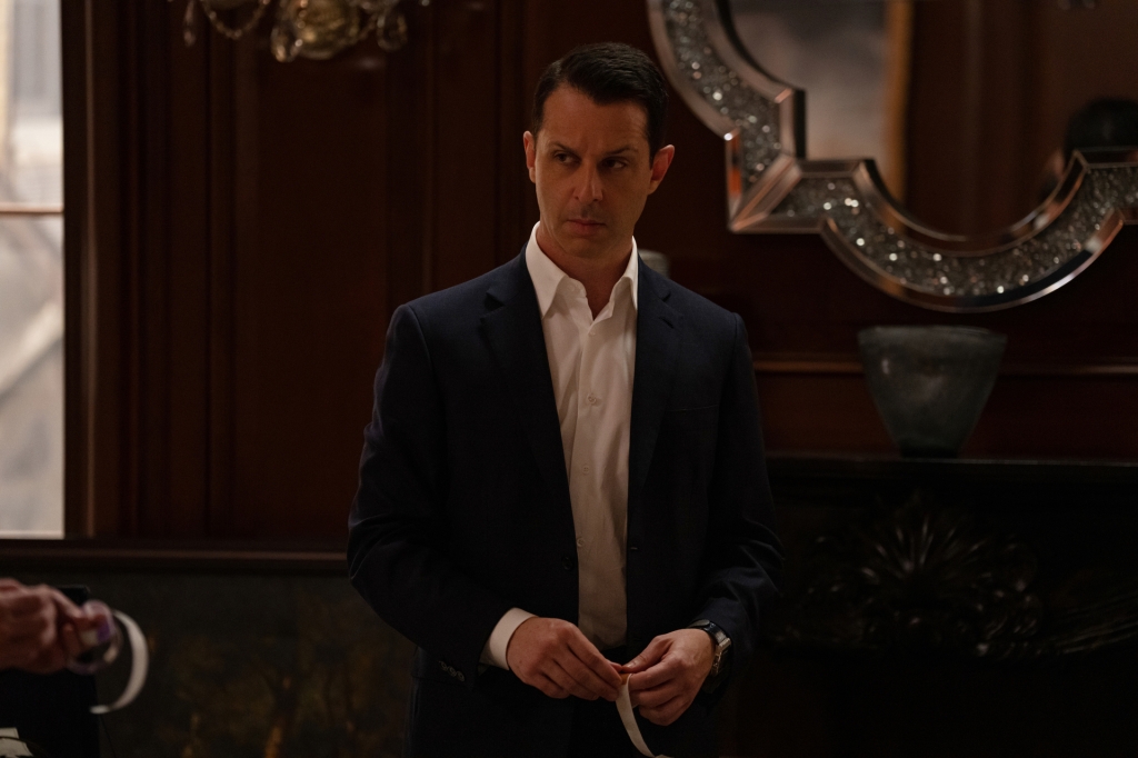 Actor Jeremy Strong as Kendall Roy in "Succession." 