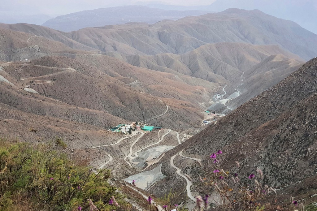 View of the SERMIGOLD mine in Arequipa, Peru, Sunday, May 7, 2023.