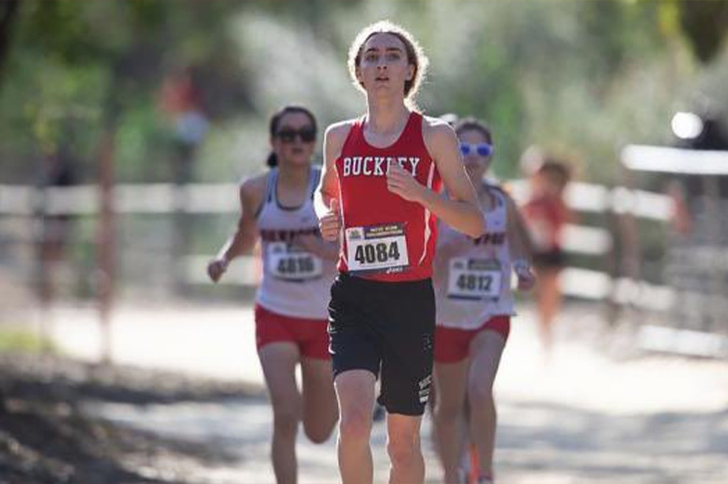 Lorelei Barrett of Sherman Oaks Buckley won second place in her sectional meet to compete in the state championship this weekend.