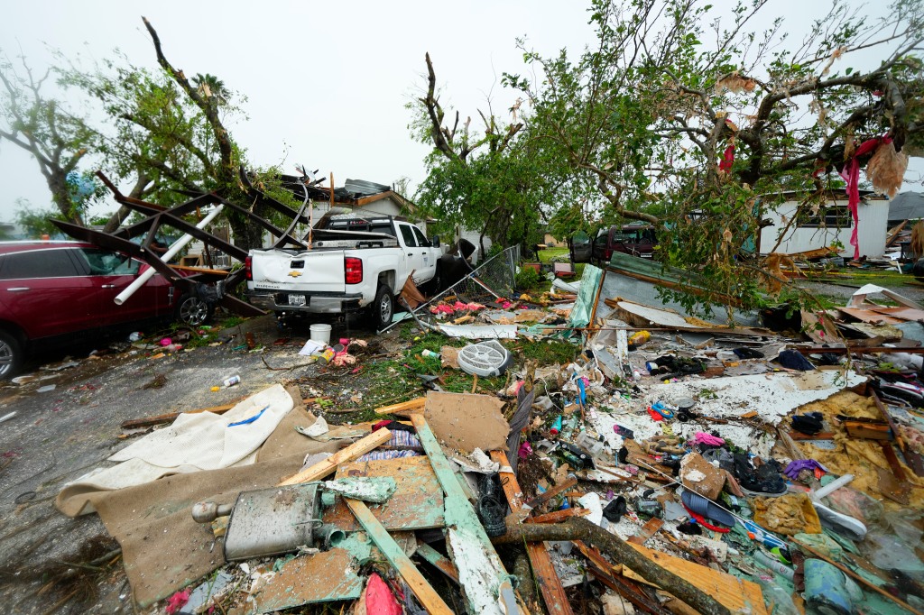 The storm was clocked with wind speeds of 86-110 mph and was categorized as an EF1 tornado, according to the weather service. It lasted only about two to four minutes but it ravaged the area.