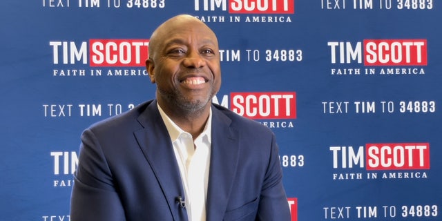 Tim Scott in North Charleston S.C.