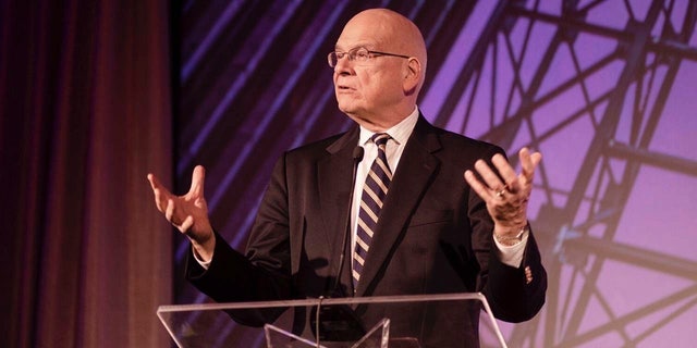 Timothy Keller preaching in New York City