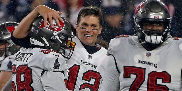 Tom Brady and Shaq Barrett