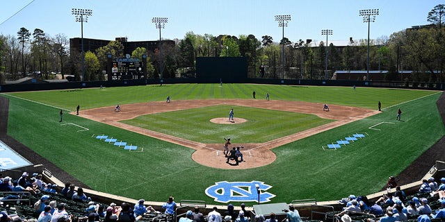 General view of UNC baseball field