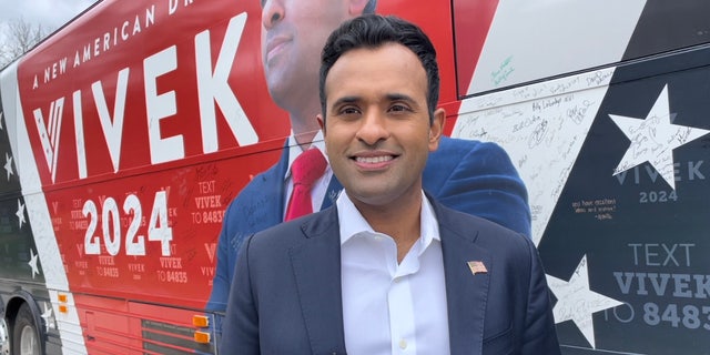 Vivek Ramaswamy in New Hampshire