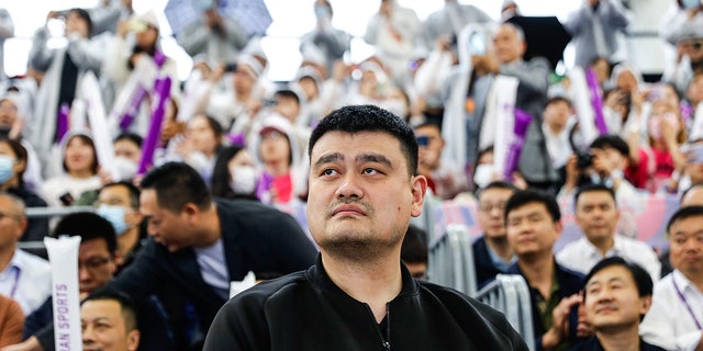 Yao Ming attends the FIBA 3x3 Women’s Series