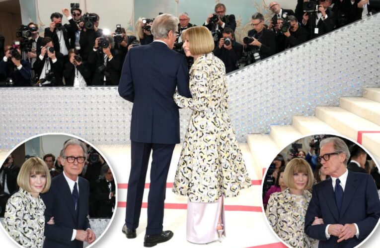 Anna Wintour, Bill Nighy confirm romance on Met Gala red carpet