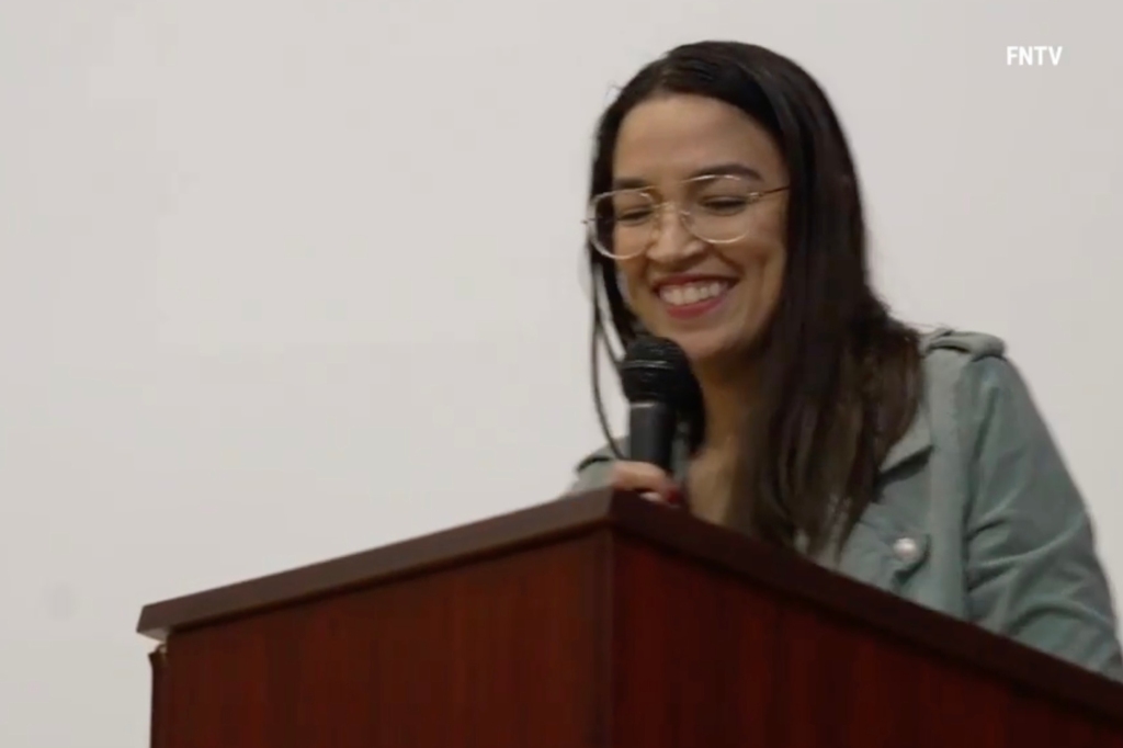 At one point, the member of the far-left “Squad” made it be known that she believes the Biden administration should abolish the debt limit, which drew both boos and cheers from the crowd.