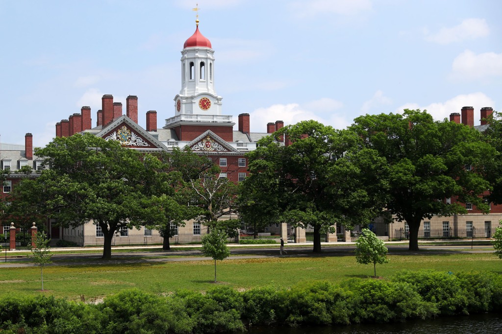 A view of the campus of Harvard University on July 08, 2020 in Cambridge, Massachusetts.