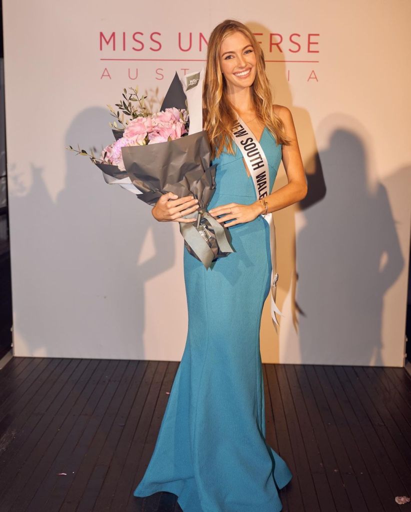 When asked by Aussie's then-reigning Miss Universe Daria Varlamova what her "essential qualities" were, Weir said, "I would have to say being open to opportunities, sociability, dedication, being multi-faceted as an individual, and having integrity."