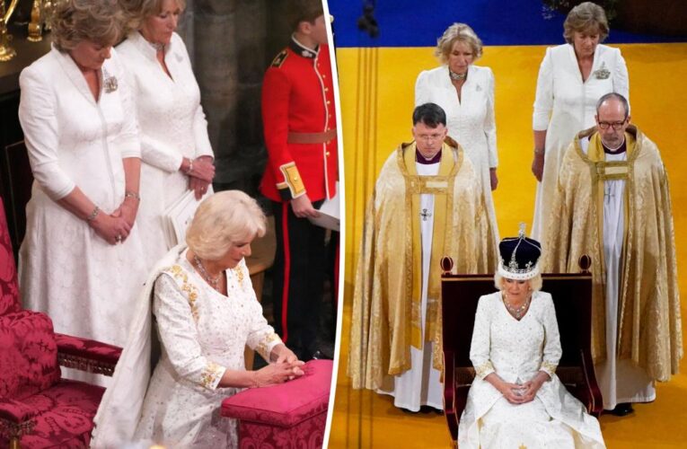 ‘Emergency Camilla’ doubles spotted at King Charles coronation