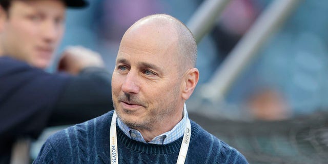 Brian Cashman before game