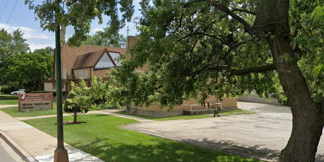 Exteriors of Chicago church