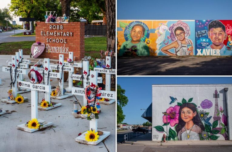 Uvalde anniversary brings mariachis, mourners to pay respects