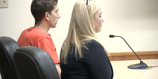 Bryan Kohberger in court in orange jumpsuit