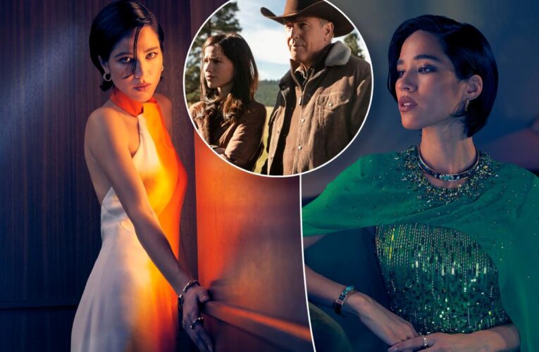 As ‘Yellowstone’ ends, Kelsey Asbille goes from grit to glamour