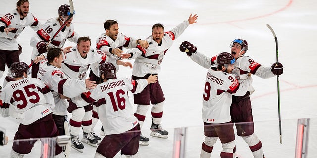 Latvia celebrates bronze