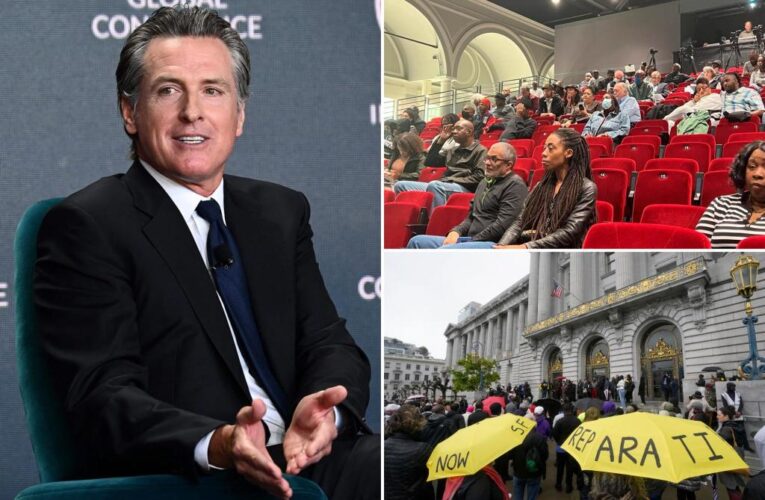 Newsom declines to endorse reparations checks proposed by California task force
