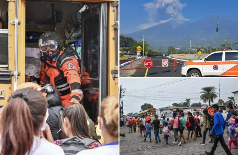 ‘Volcano of Fire’ erupts in Central America