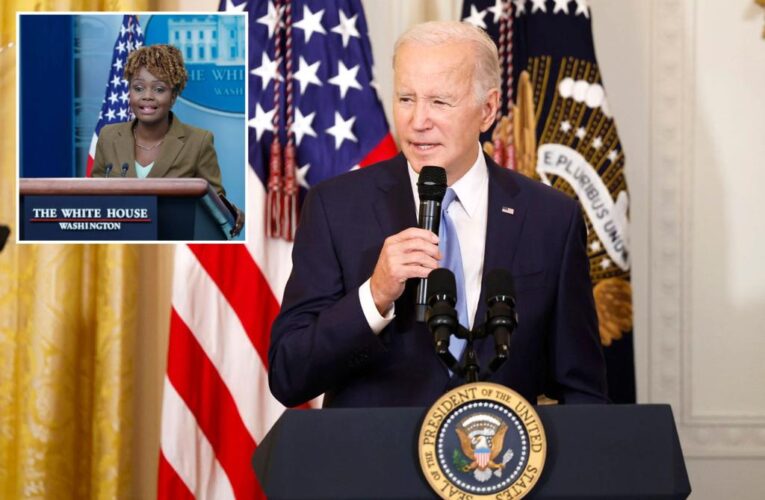 Biden says he supports striking Hollywood writers a week after Karine Jean-Pierre said White House wouldn’t meddle