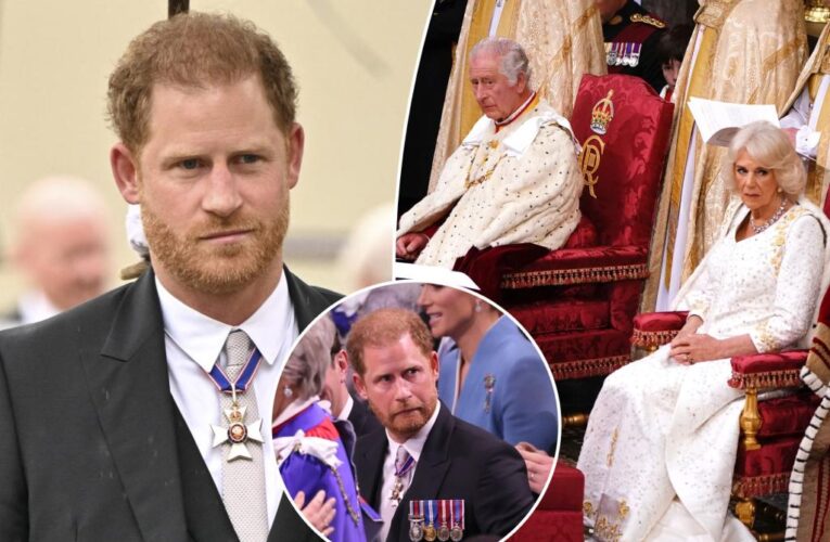 Royal family ‘wondering why Prince Harry bothered to come’ to Charles’ coronation