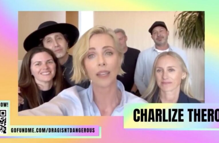 Actress Charlize Theron threatens to ‘f— up’ conservatives worried about drag queens sexualizing children