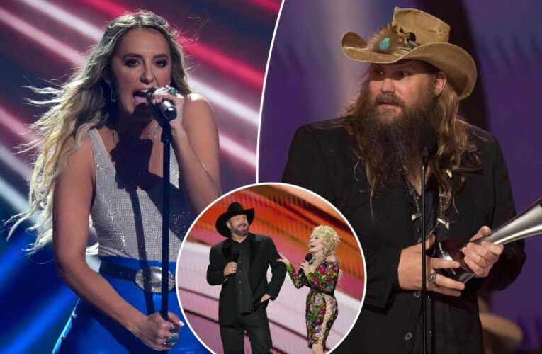 Lainey Wilson triumphs at Academy of Country Music Awards; Chris Stapleton wins top honor