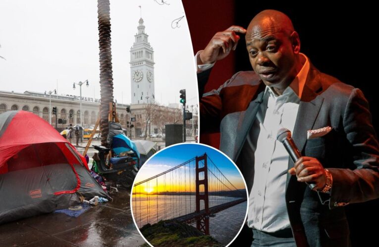 Dave Chapelle slams San Francisco during surprise comedy show: report