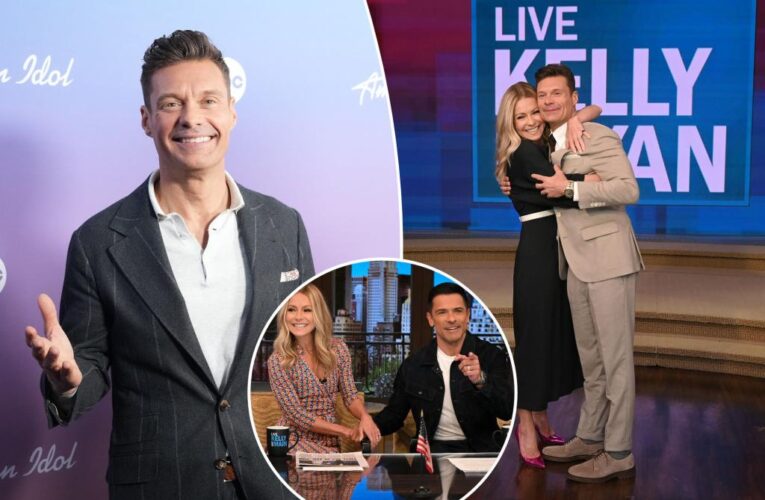 Ryan Seacrest plots surprise return to ‘Live With Kelly and Mark’