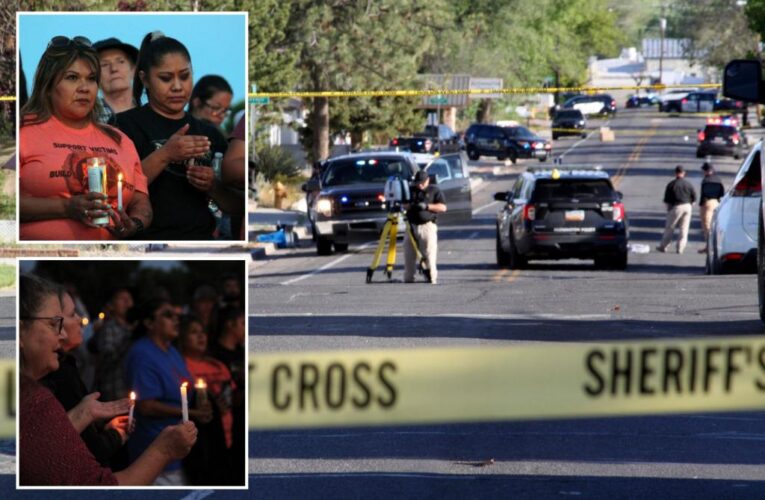 New Mexico gunman who killed 3 and injured 6 shot randomly at cars, houses, police say