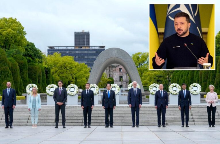 Zelensky to join G7 at Hiroshima summit as leaders prepare to unveil new Russia sanctions