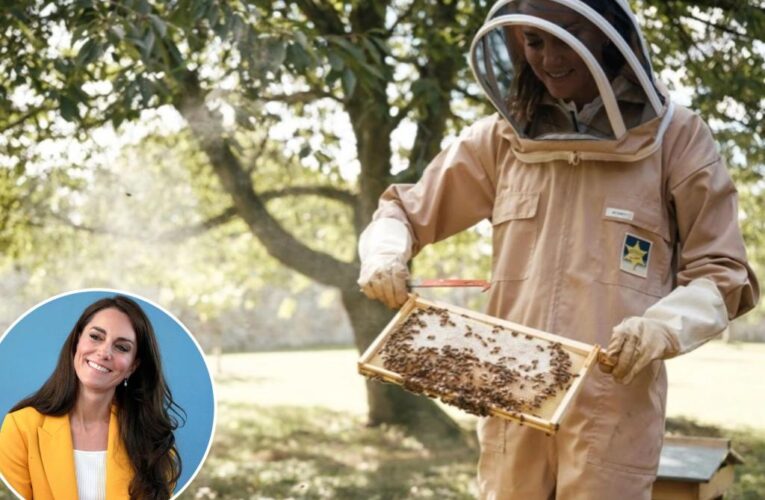 Kate Middleton is a queen bee in newly released photo