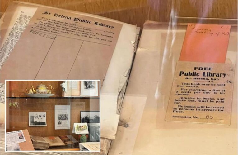 California man Jim Perry returns library book 96 years after due date