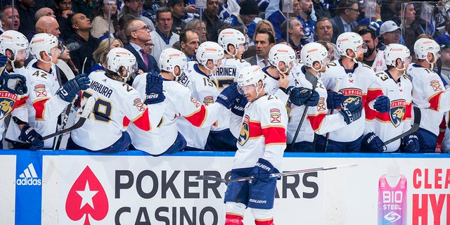 Nick Cousins after goal