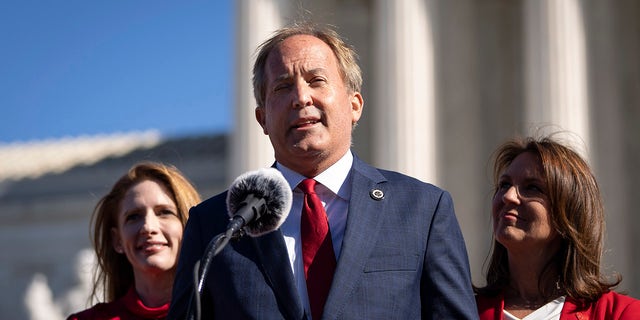 Texas AG Ken Paxton speaking in DC