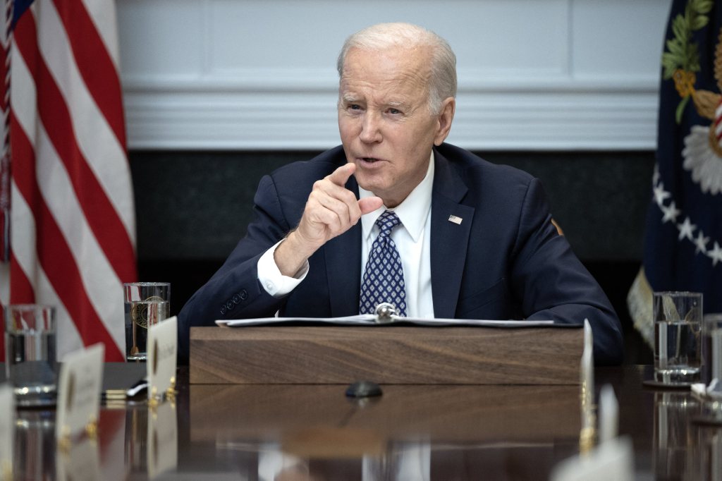 Biden castigated former President Donald Trump as “irresponsible” for his own alleged mishandling of classified materials, which were discovered after an FBI raid of the 45th president’s Mar-a-Lago estate in August of last year.