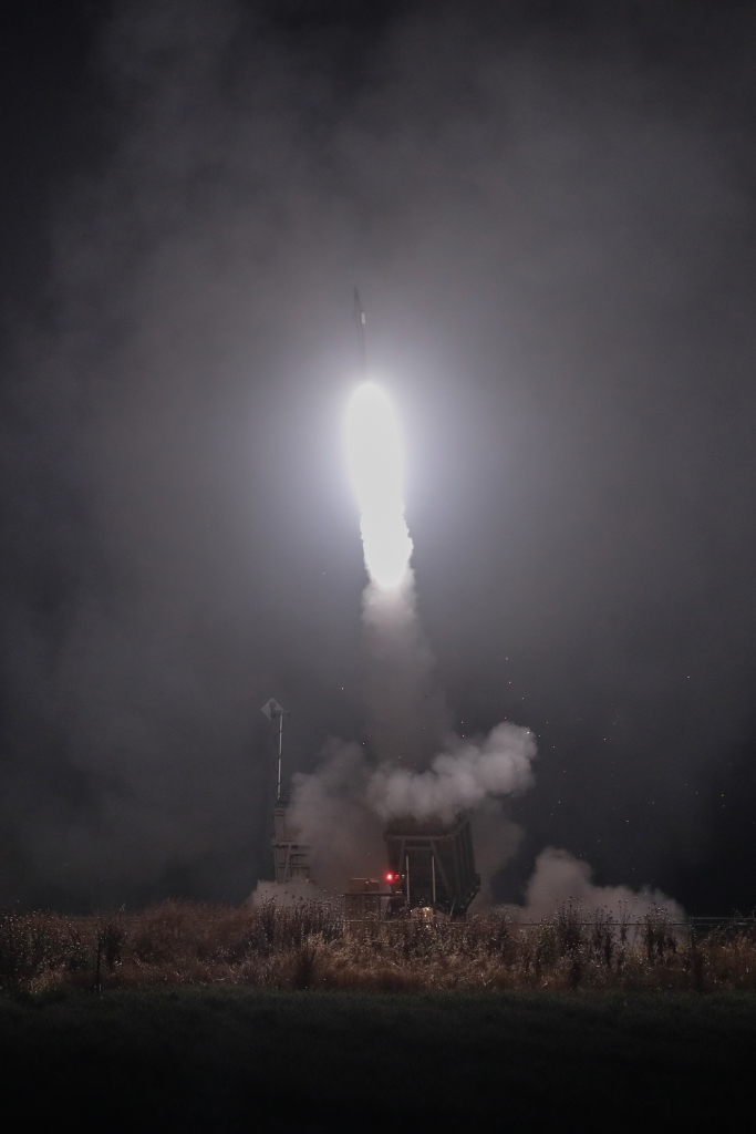 The military said more than 500 rockets were fired toward Israel. It said most were intercepted by Israel’s missile defense system or fell in open areas.