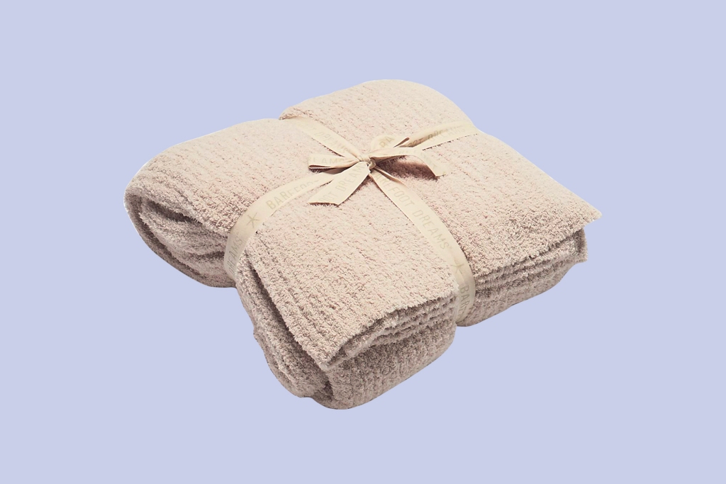 CozyChic blanket, $198 at BarefootDreams.com 