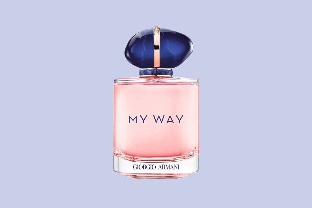 “My Way” eau de parfum (90 ml), $155 at GiorgioArmaniBeauty-USA.com 